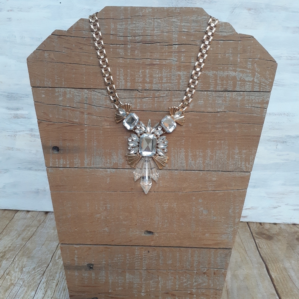 Necklace costume jewelry crystal